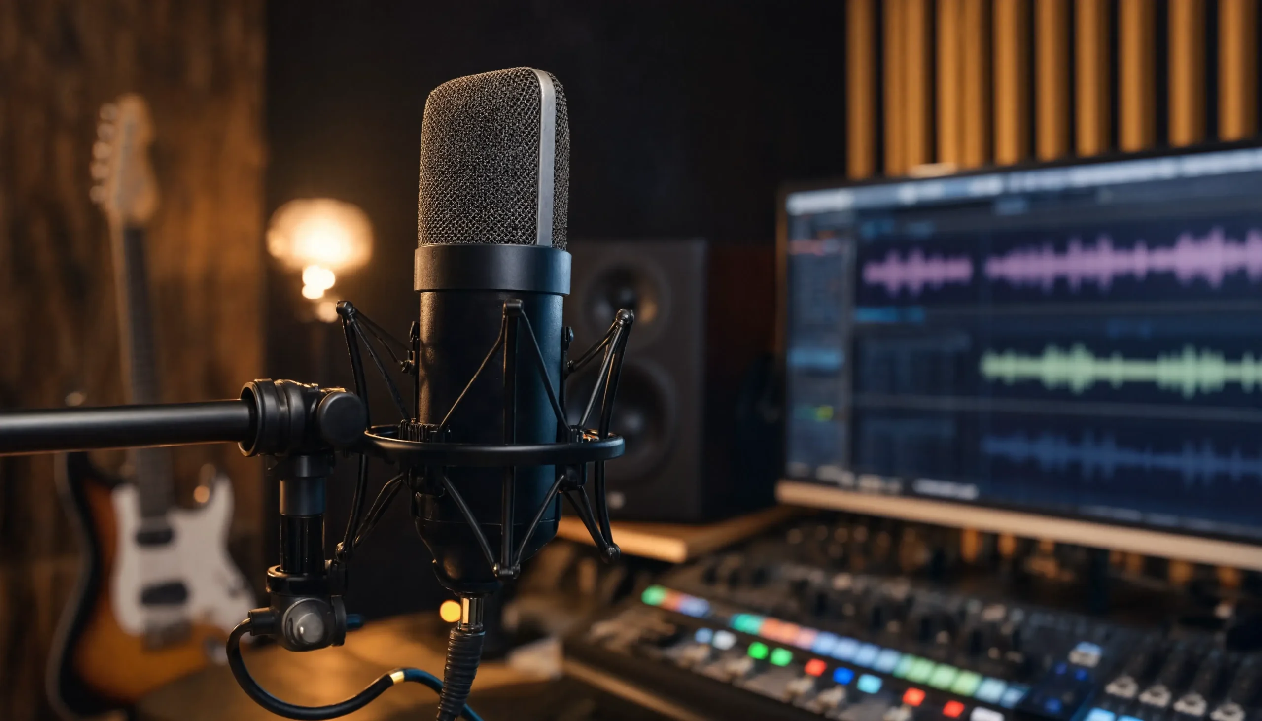 melhor microfone para gravar música