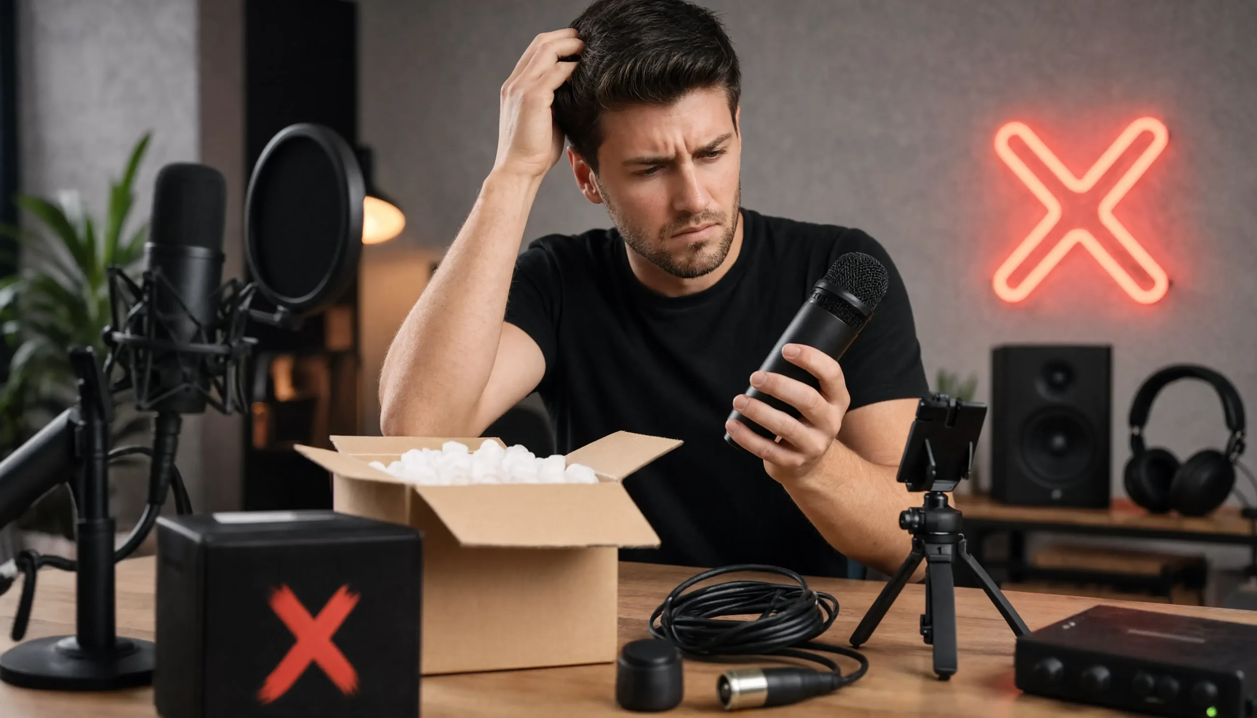 Os Erros Mais Comuns ao Comprar um Microfone