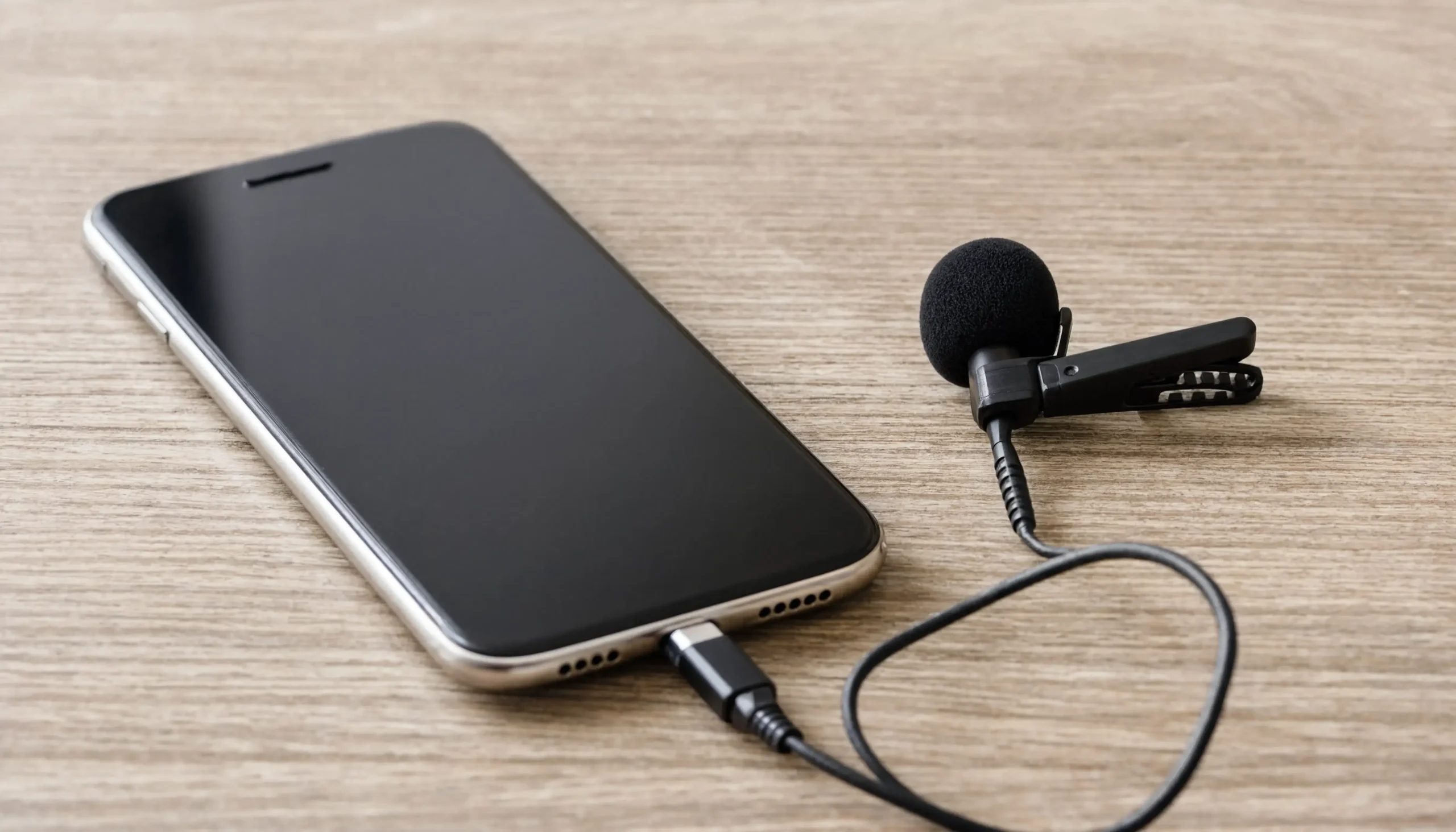 Microfone de Lapela no Celular
