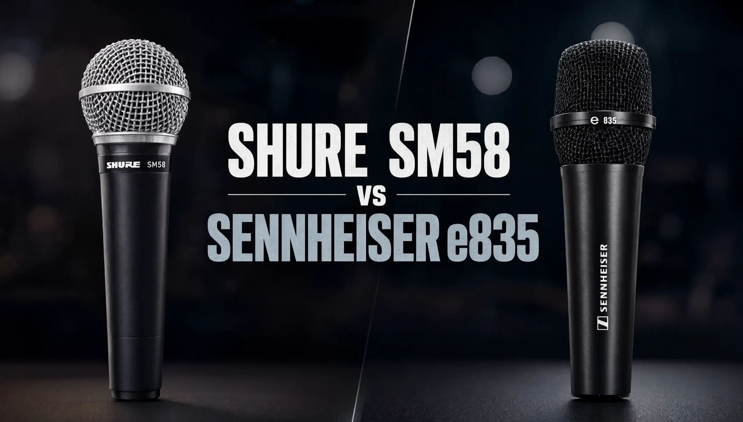SM58 vs e835